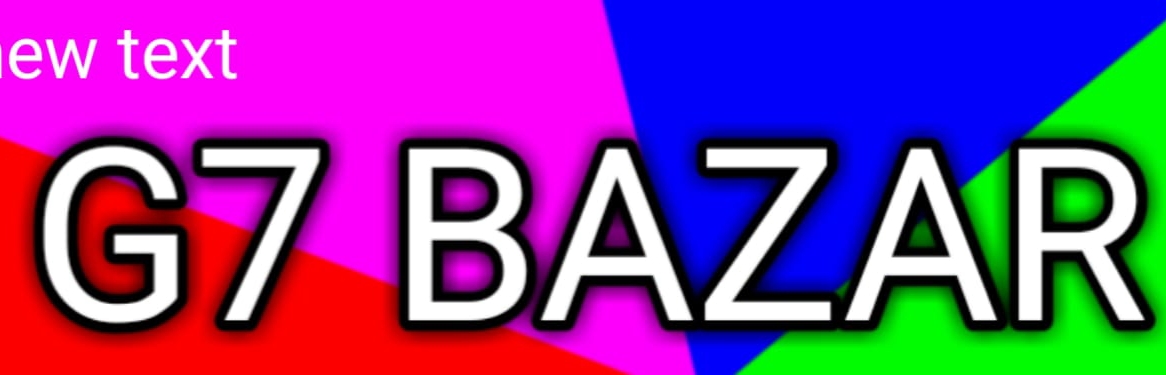 G7 BAZAR
